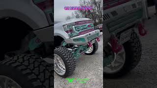 CZ MODS SHOW 2024 beautiful adjustable suspension on this lifted truck lifted czmods [upl. by Yremrej]