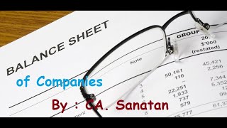 Balance sheet Class 1 Part V [upl. by Akinahs]