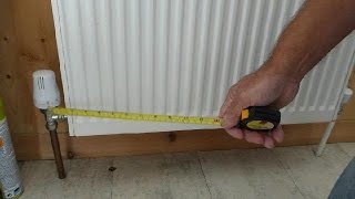 How to correctly measure a radiator for replacement [upl. by Elvis]