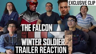 Falcon and Winter Soldier Trailer REACTION  MaJeliv Reactions  This duo doesnt need a plan [upl. by Nahsin853]