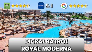 Best 5star family hotel in Egypt Sharm El Sheikh Pickalbatros Royal Moderna Resort [upl. by Enaitsirhc]