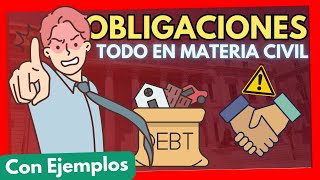 ➡️ OBLIGACIONES【TODO explicado con EJEMPLOS】 [upl. by Adnovay71]