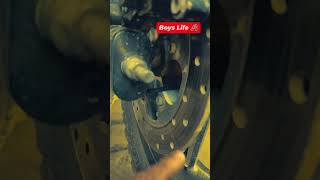 Thunderbird 350 disc pad youtube shorts bikelife bikerepair foryou trending vairalshort [upl. by Nnaecarg]