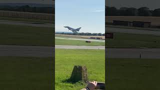 Lossiemouth euro fighter landing [upl. by Coates]