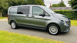 MERCEDES VITO 119CDI 190 PREMIUM SPORT DUALINER AUTO  21 REG  AIR CON SAT NAV FULLY LOADED [upl. by Adnawal148]