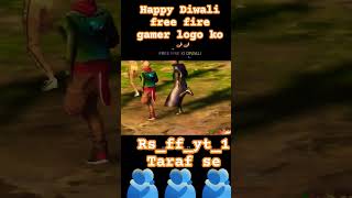 Free fire mein Bani free fire wale character honge Diwali 😂freefiregamingshortsfeed shortsshort [upl. by Esimaj641]