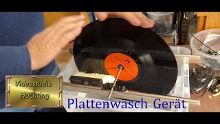 Schallplatten Wäscher im DIY gebaut [upl. by Ernest]