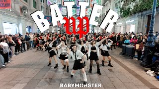 KPOP IN PUBLIC BABYMONSTER 베이비몬스터  BATTER UP  Dance Cover by EST CREW from Barcelona [upl. by Nai]