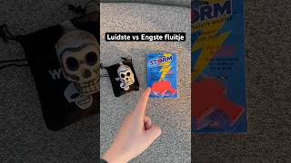 Luidste vs engste fluitje ter wereld 🤯 experiment [upl. by Accemahs523]