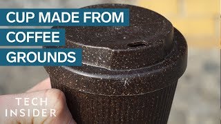 How A Company In Berlin Is Turning Coffee Grounds Into Reusable Cups [upl. by Charin]