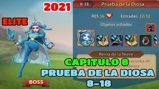 PRUEBA DE LA DIOSA 818 ELITE CAPITULO 8 PRUEBA DIVINA SUELO SAGRADO ELITE LORDS MOBILE GAMEPLAY F2P [upl. by Wenonah]