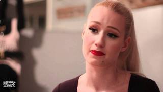 Iggy Azalea talks weird dreams about Tupac amp Dolphins and originally hating LA [upl. by Medlin876]