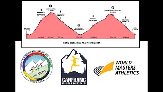 LONG DISTANCE CANFRANC 2024 WORLD MOUNTAIN RUNNING CHAMPIONSHIP [upl. by Nnylyahs]