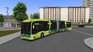 OMSI 2 gameplay Novio 4355  MercedesBenz eCitaro G  Route 300 Nijmegen  Arnhem Gelderliner [upl. by Nirrej377]