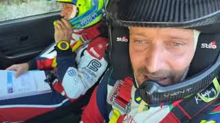 In diretta dal Rally Lana Storico al volante Corrado Pinzano VIDEO [upl. by Nettle]