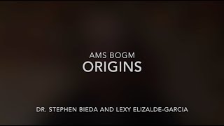 Origins Dr Stephen Bieda and Lexy ElizaldeGarcia [upl. by Dirfliw]