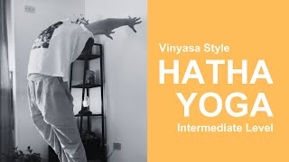 🌅 Morning Yoga Vinyasa Flow  Intermediate Level 🧘‍♀️✨ [upl. by Rheta]