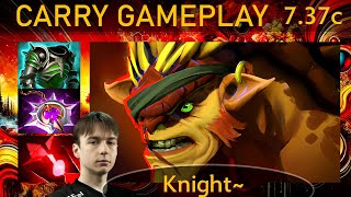 ✨ 737c Knight Bristleback KAD  23 KP  71 Carry Gameplay  Dota 2 Top MMR [upl. by Virge]