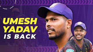 Umesh Yadav trains hard in the nets session  KKR  IPL 2022 [upl. by Barthelemy994]