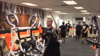 Georgetown College Football Weightlifting [upl. by Lodi]