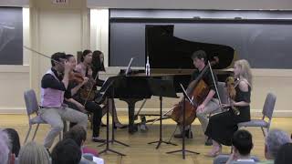 GU Chamber Music Elfrida André – Piano Quintet in A Minor Mvmt III [upl. by Nessej]