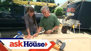 How to Build a Custom Fireplace Mantel  Ask This Old House [upl. by Anaujd]