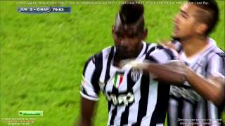 Paul Pogba goal Juventus vs Napoli 30 2013 HD 720p [upl. by Denise422]