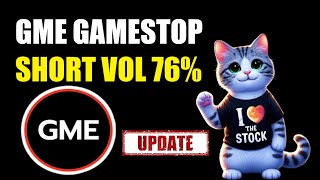 GAMESTOP AKTIE GME AKTIE UPDATE ✅ SHORT VOLUMEN ÜBER 76 ✅ SHORT INTEREST 22  ✅ [upl. by Peih]