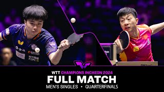 FULL MATCH  Lin YunJu vs Ma Long  MS QF  WTTIncheon 2024 [upl. by Sine739]