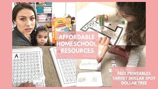 Homeschool Preschool Routine  Affordable Resources  FREE PRINTABLES [upl. by Atiken]