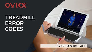 Fixing Treadmill Error Codes  Treadmill Maintenance  OVICX Smart Run [upl. by Tiffie413]