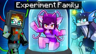 Having an EXPERIMENT FAMILY in Minecraft [upl. by Bollinger]