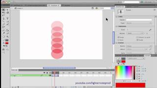 Adobe Flash Basics  Tweening Ease In and Ease Out Explained [upl. by Sievert]