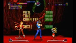 Marvel VS Capcom 2 Arcade Mode Final Boss Battle ABYSS Hard Mode [upl. by Eciram10]