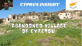 Cyprus Vlog The Abandoned Village at Evretou Dam Paphos [upl. by Dauf]