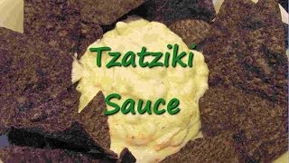 TZATZIKI Greek Yogurt Cucumber Garlic SAUCE Recipe [upl. by Aubrette]