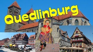 HARZ  Quedlinburg🏰💒mittelalterliche UnescoWeltkulturerbestadt Domschatz🏛Doku🦦🦦Strasse der Romanik [upl. by Matt469]