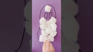 Halloween Ghost Craft for Kids diy halloweencrafts halloween kidscrafts kidsactivities kids [upl. by Ardnad]