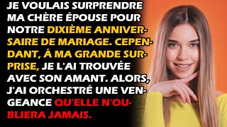 Je voulais surprendre ma chère épouse pour notre anniversaire de mariage mais je lai surprise [upl. by Jamesy]