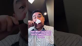 Going to the Dentist Aaargh 🤣 Live Life Clever amp go to Twin Gizmos on YouTube Subscribe gadgets [upl. by Anihsat]