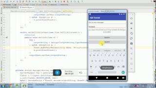 Password based Encryption  Decryption on Android with AES Algorithm [upl. by Rauch]