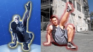 ALL 35 Fortnite Emotes in REAL LIFE  All Updated Fortnight Dance IRL  LB 😂 [upl. by Ed856]