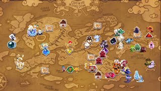 Cookie Run Kingdom Word Map [upl. by Kcirevam]