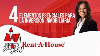 4 elementos esenciales para la inversión inmobiliaria [upl. by Alebasi]