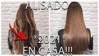 ✦ Como hacer un ALISADO DEFINITIVO en casa Paso a Paso  ✦ 2021  LOLA TIPS 💆‍♀️ [upl. by Jezreel]