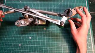 Nissan Qashqai Wiper Mechanism repair with 3d printed part [upl. by Sabir]