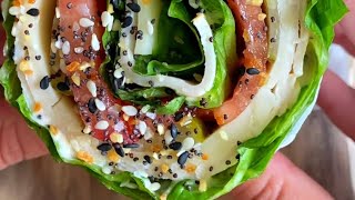 Lettuce Wrap “ Sandwich “ [upl. by Irap]