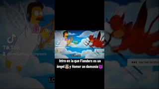 Intro en la que Flanders es un ángel👼🏼y Homer un demonio👿 [upl. by Broder908]