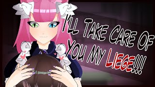 Your Neko Maid Pampers You Royal Listener Hair Brushing ASMR RP [upl. by Hanforrd]