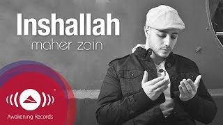 Maher Zain  Inshallah English  ماهر زين  إن شاء الله  Vocals Only Lyrics [upl. by Baerman]